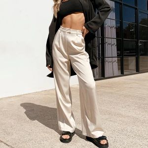 Princess Polly Beige Trousers